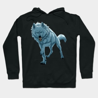 WILD WOLF STICKER - ANIMALS Hoodie